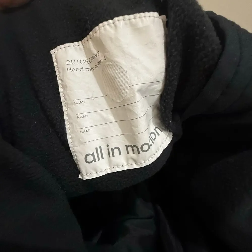 All in Motion Black Snow Bib Ski Pants Snowpants Snowsuit Youth Boy Girl XL 14